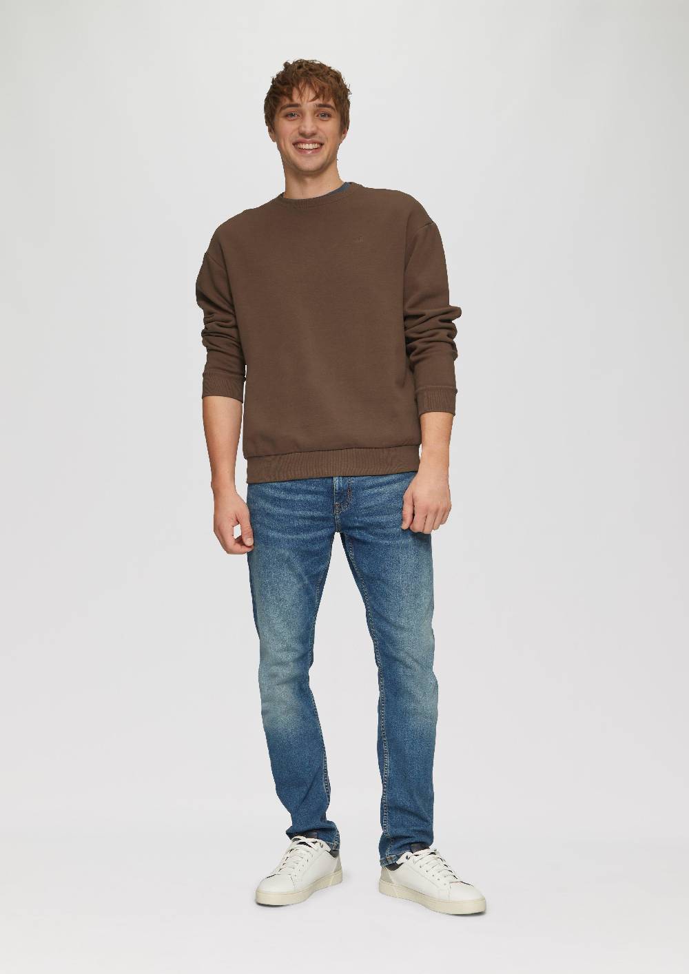 S.Oliver Sweatshirt Mit Logo-Stickerei