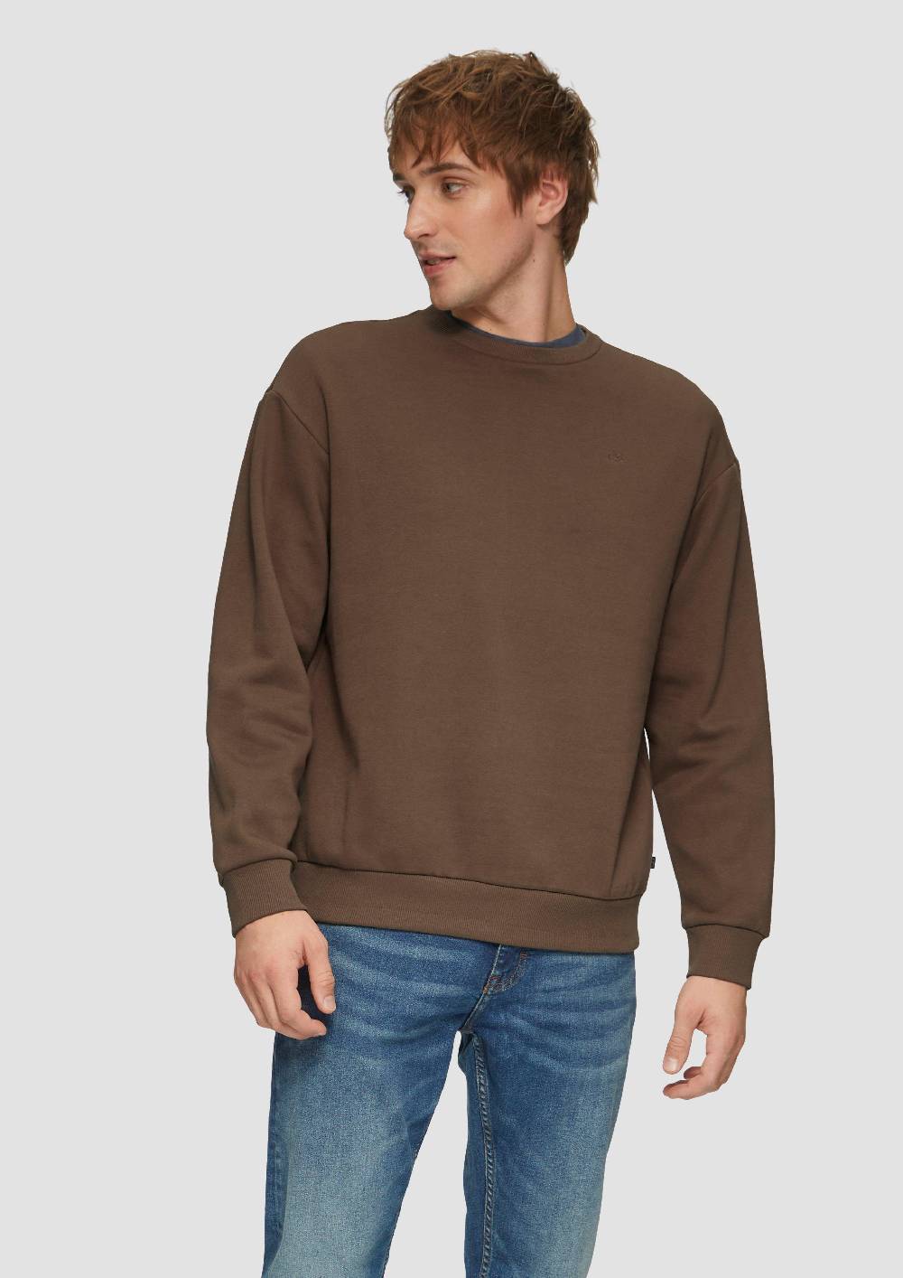 S.Oliver Sweatshirt Mit Logo-Stickerei