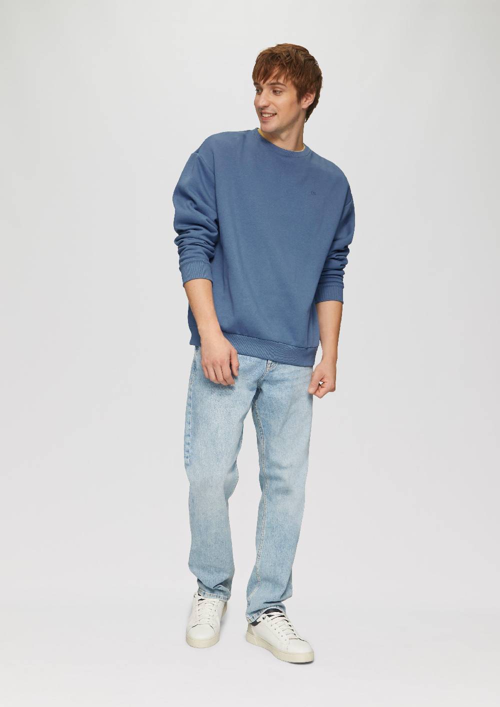 S.Oliver Sweatshirt Mit Logo-Stickerei