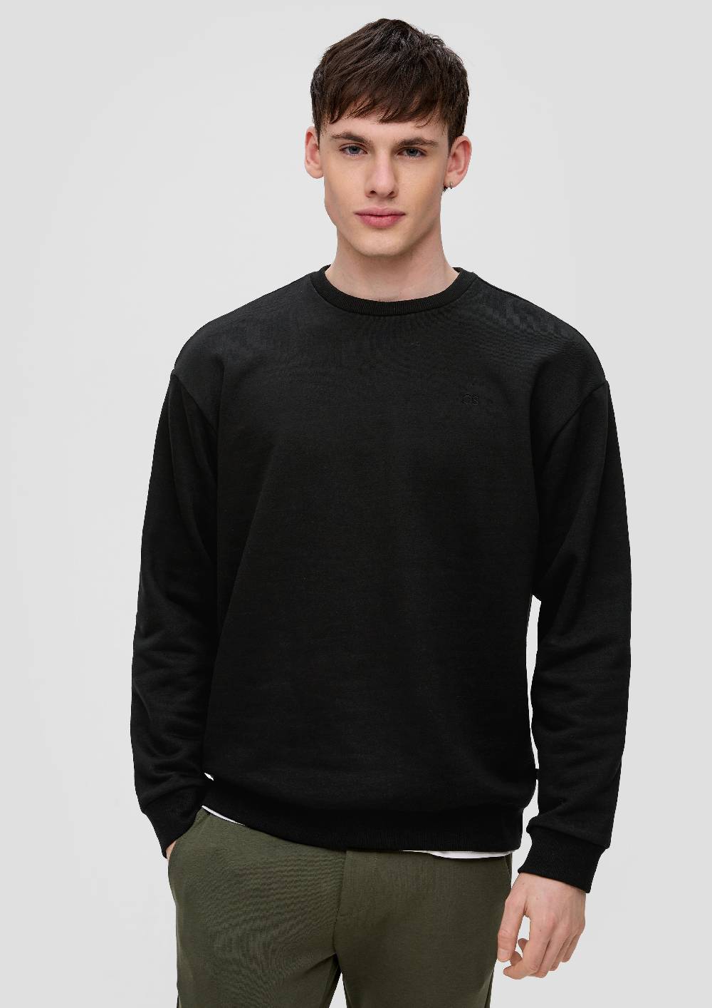 S.Oliver Sweatshirt Mit Logo-Stickerei