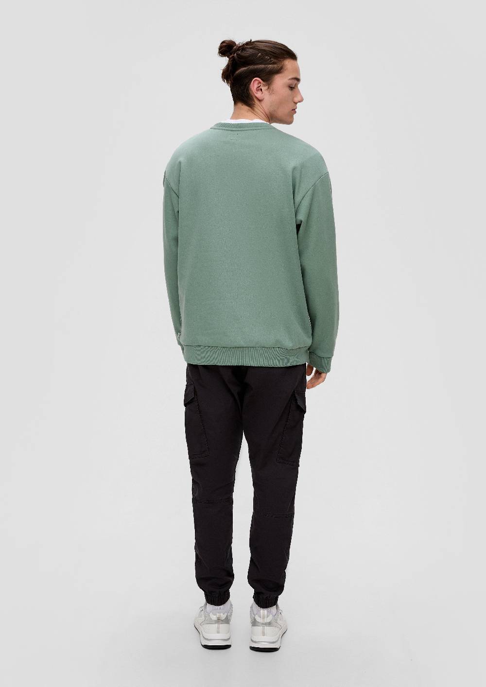 S.Oliver Sweatshirt Mit Logo-Stickerei