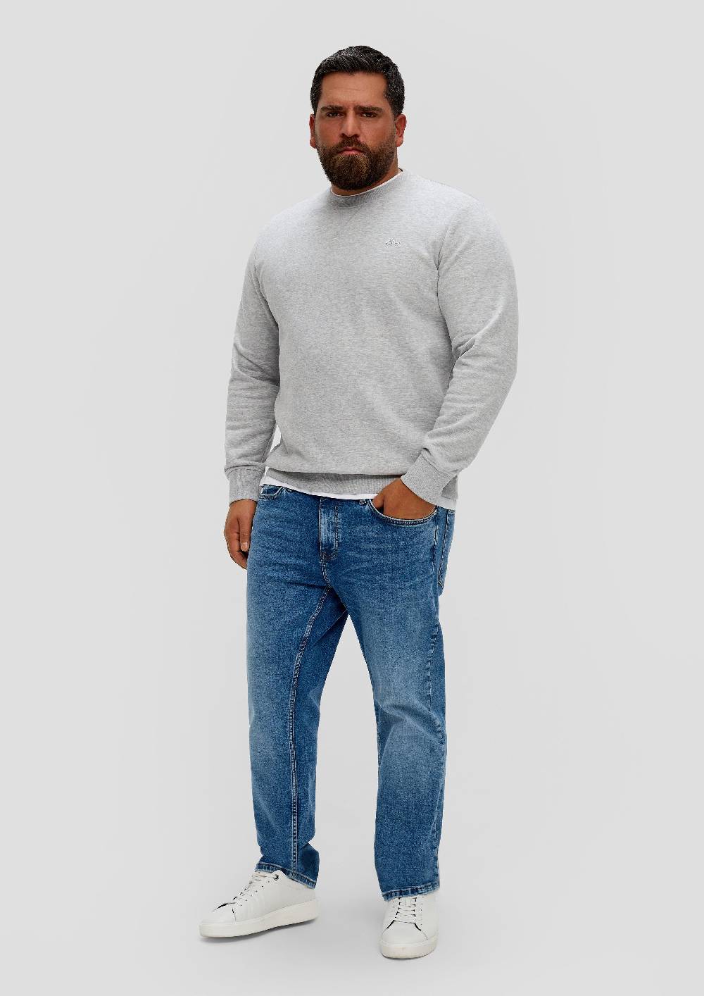 S.Oliver Sweatshirt Mit Logoprint
