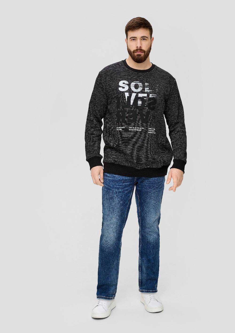 S.Oliver Sweatshirt Mit Logoprint