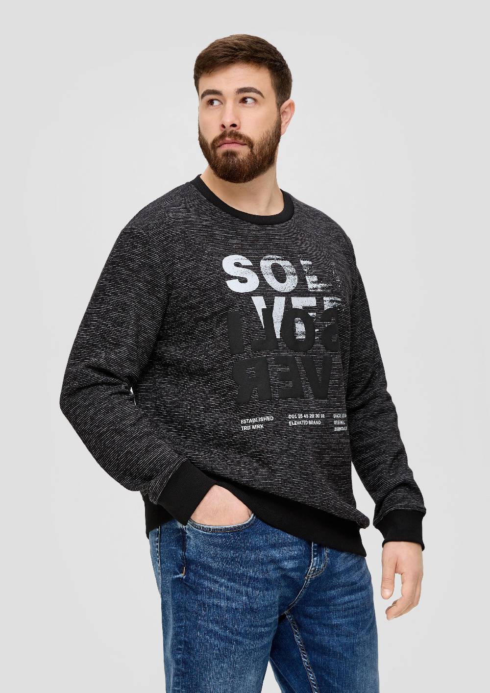 S.Oliver Sweatshirt Mit Logoprint