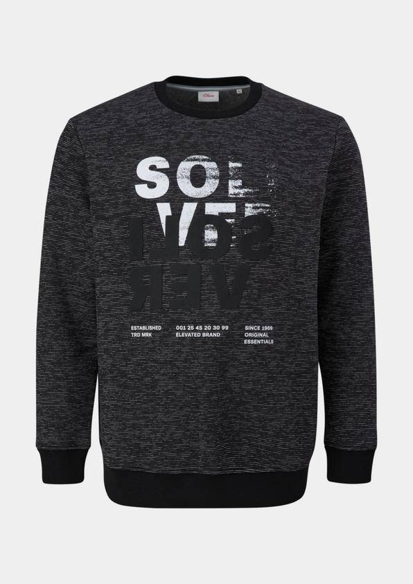 s.Oliver Sweatshirt mit Logoprint