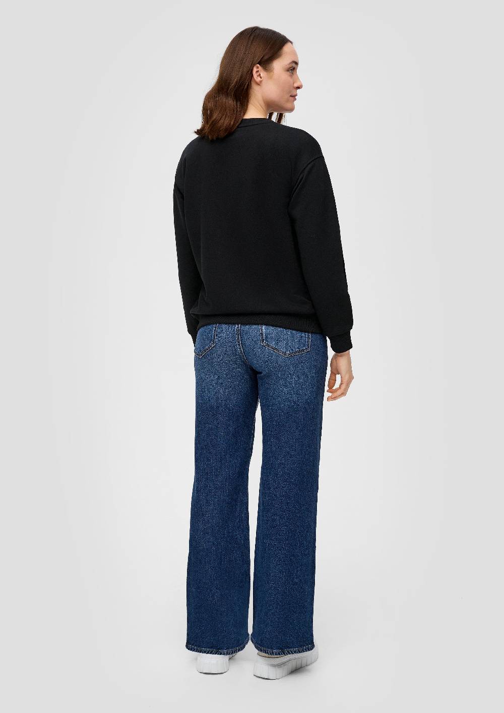 S.Oliver Sweatshirt Mit Pailletten-Stickerei