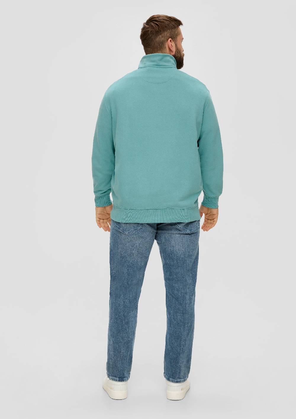 S.Oliver Sweatshirtjacke Mit Reißverschluss