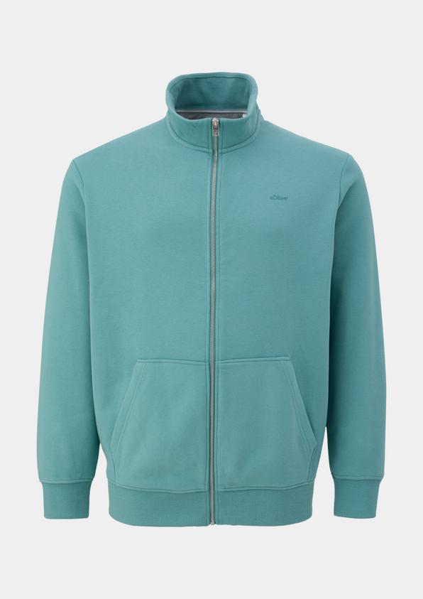 s.Oliver Sweatshirtjacke mit Reißverschluss