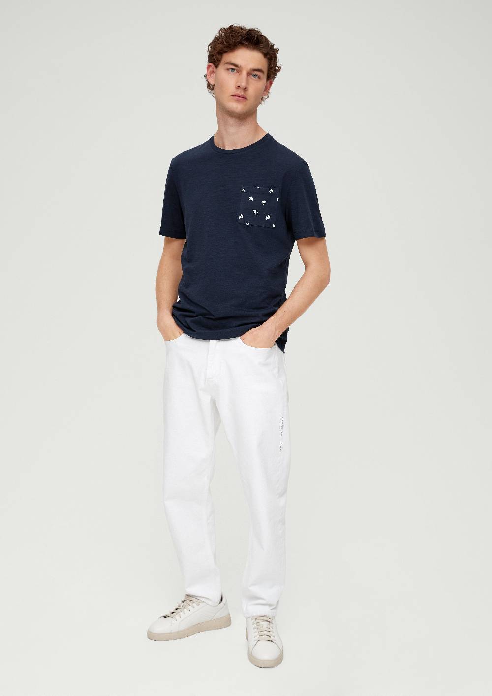 S.Oliver T-Shirt Aus Baumwolle