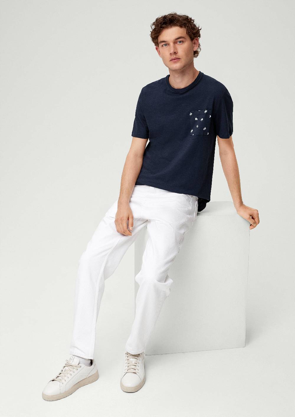 S.Oliver T-Shirt Aus Baumwolle