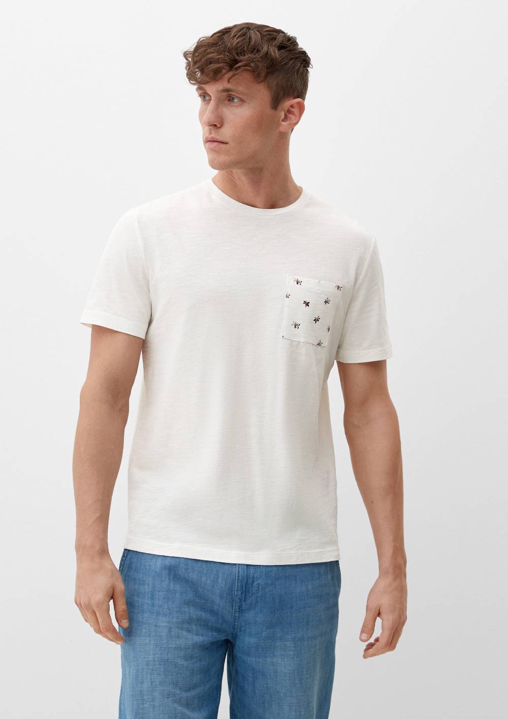 S.Oliver T-Shirt Aus Baumwolle