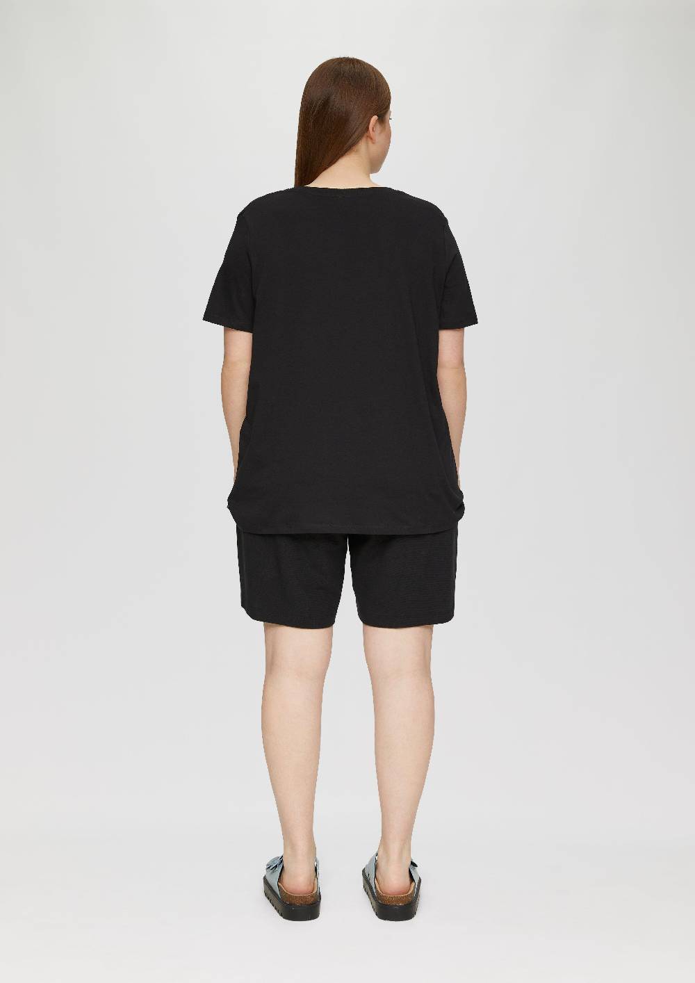 S.Oliver T-Shirt Aus Baumwolle Mit Front-Print