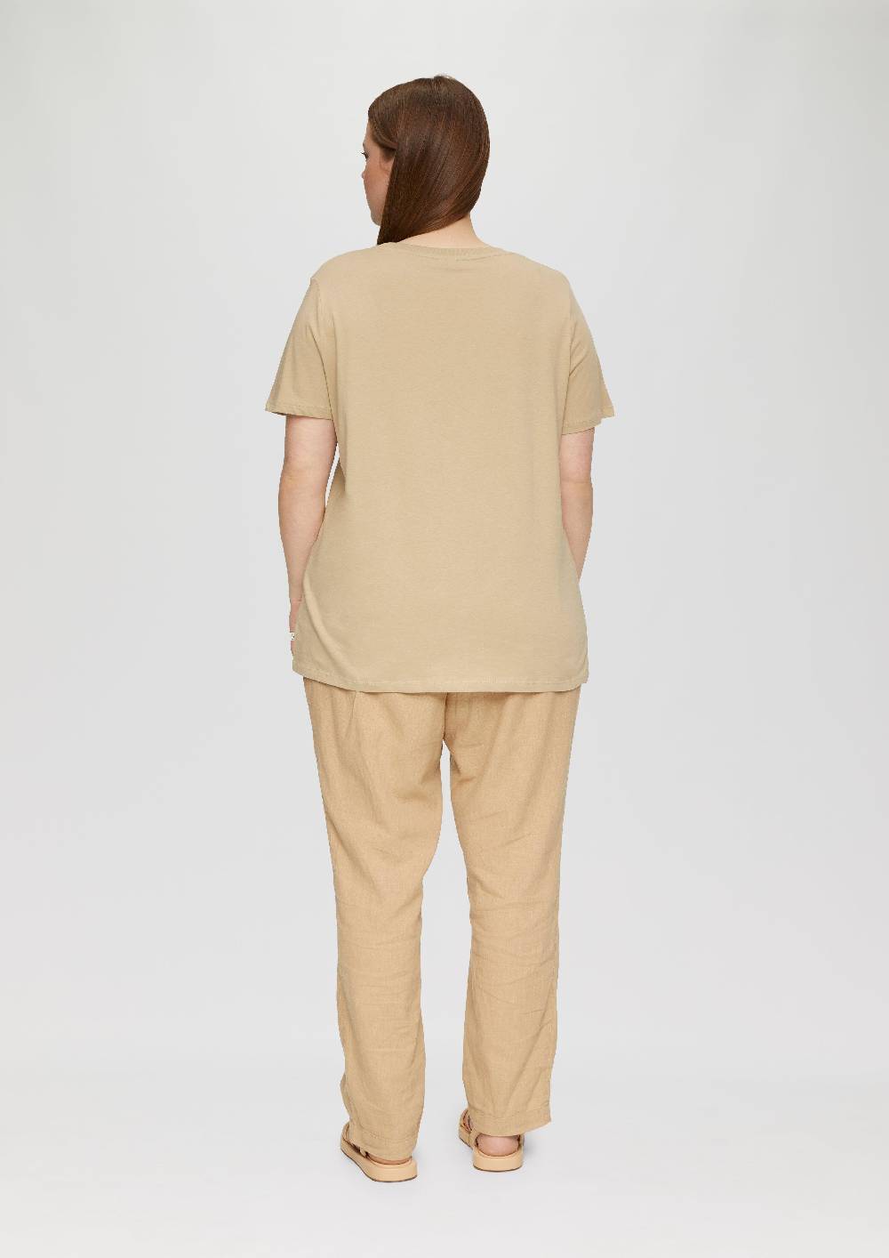 S.Oliver T-Shirt Aus Baumwolle Mit Front-Print