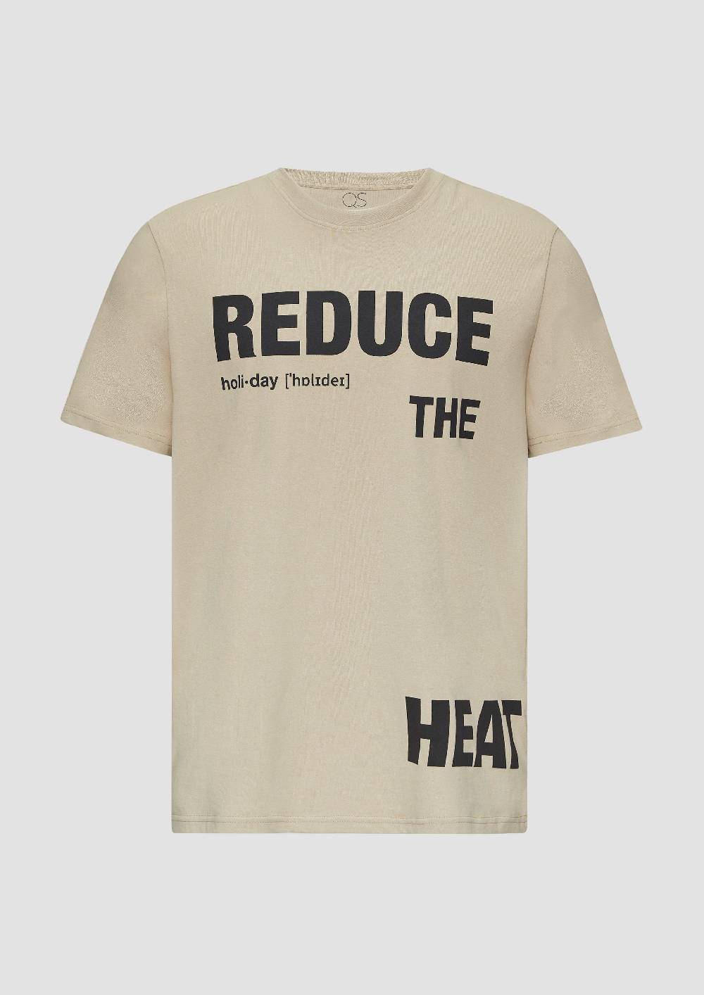 S.Oliver T-Shirt Aus Baumwolle Mit Frontprint