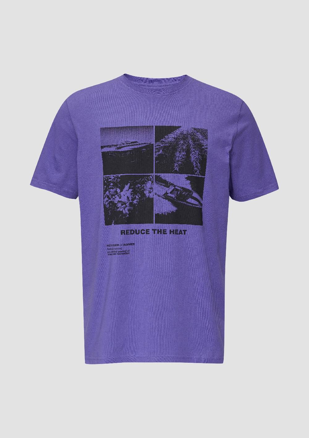 S.Oliver T-Shirt Aus Baumwolle Mit Frontprint