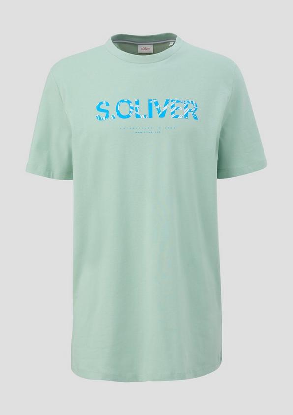 s.Oliver T-Shirt aus Baumwolle mit Frontprint
