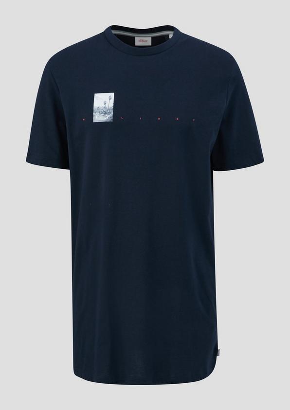 s.Oliver T-Shirt aus Baumwolle mit Frontprint