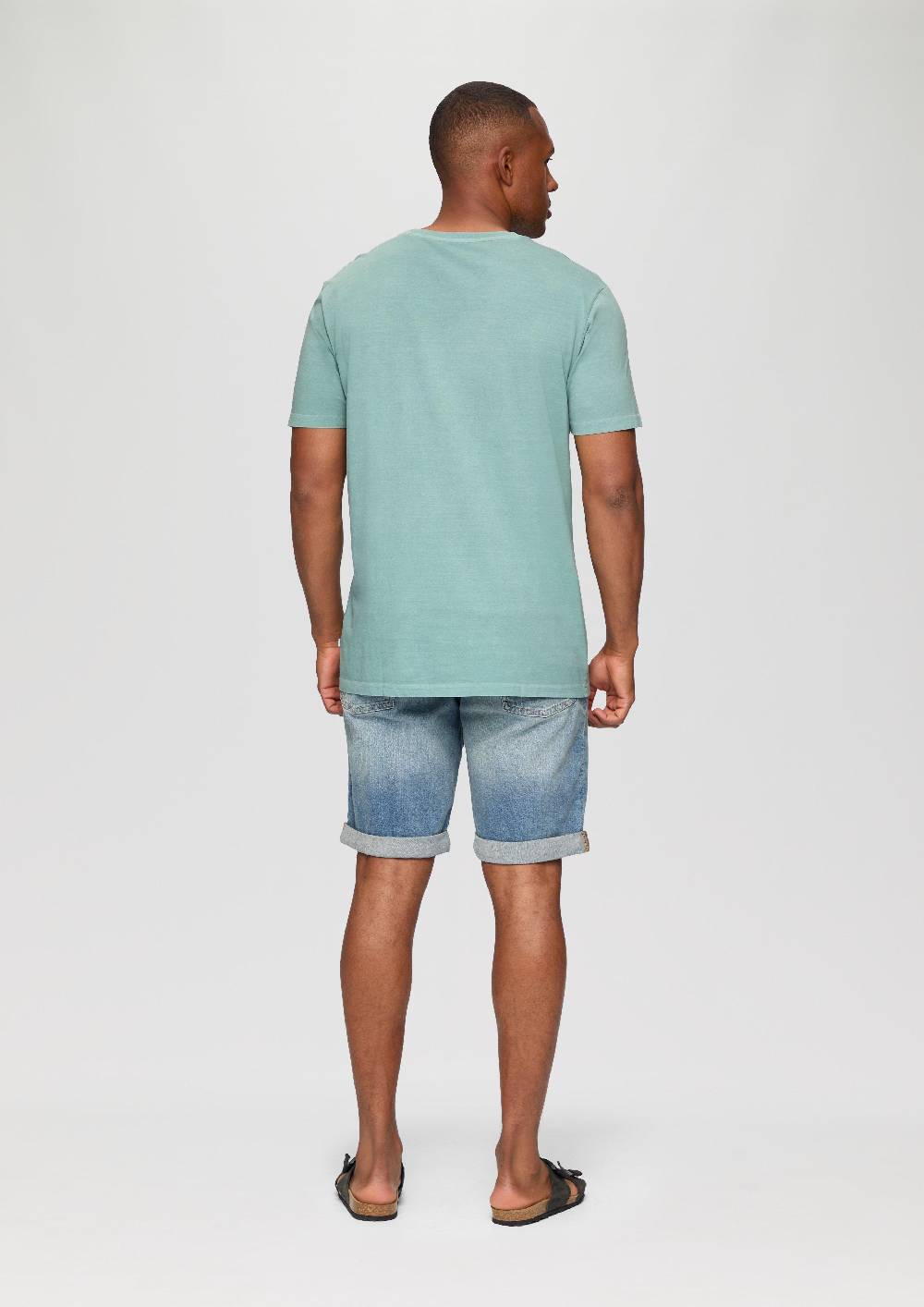 S.Oliver T-Shirt Aus Baumwolle Mit Garment Dye