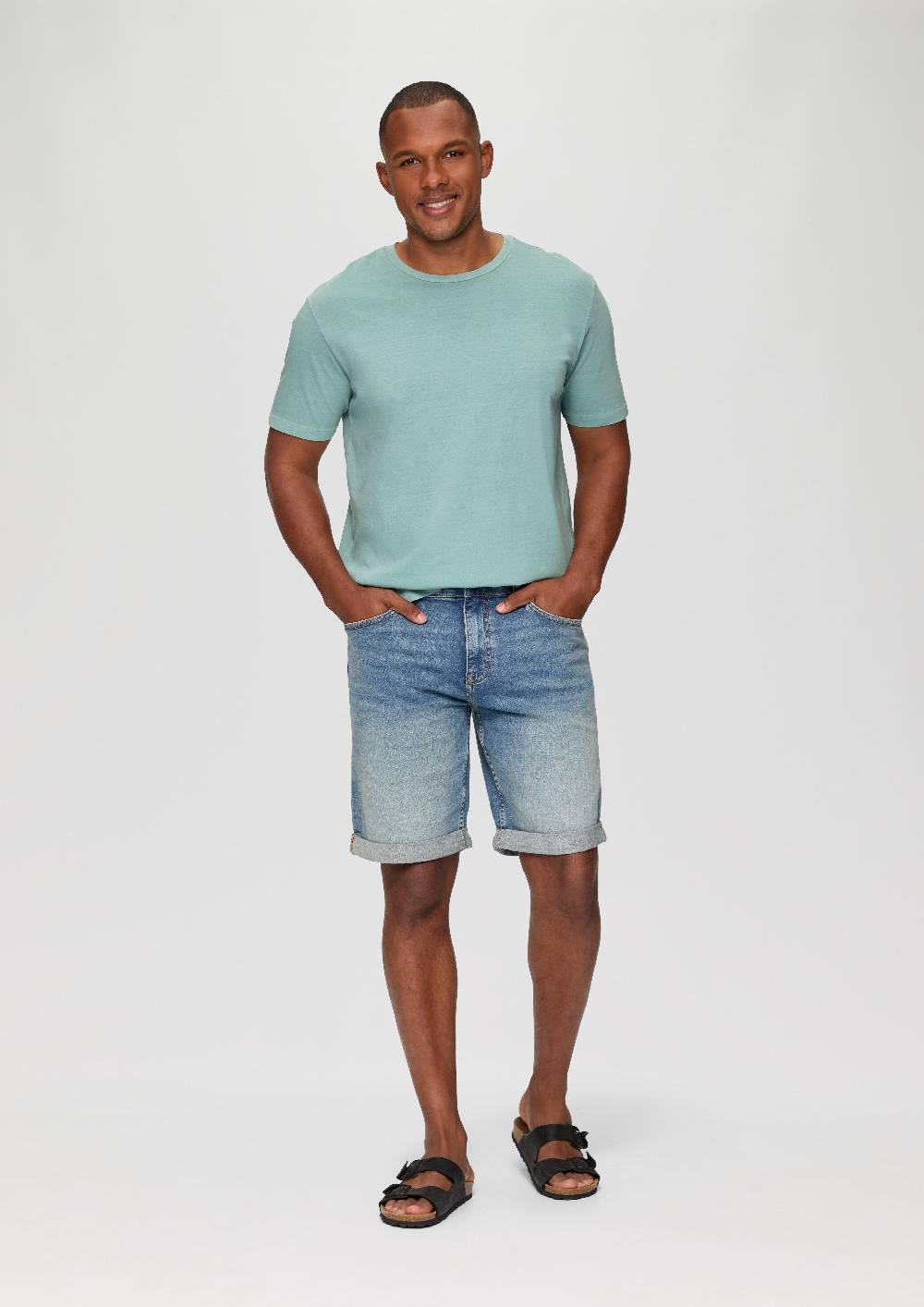 S.Oliver T-Shirt Aus Baumwolle Mit Garment Dye