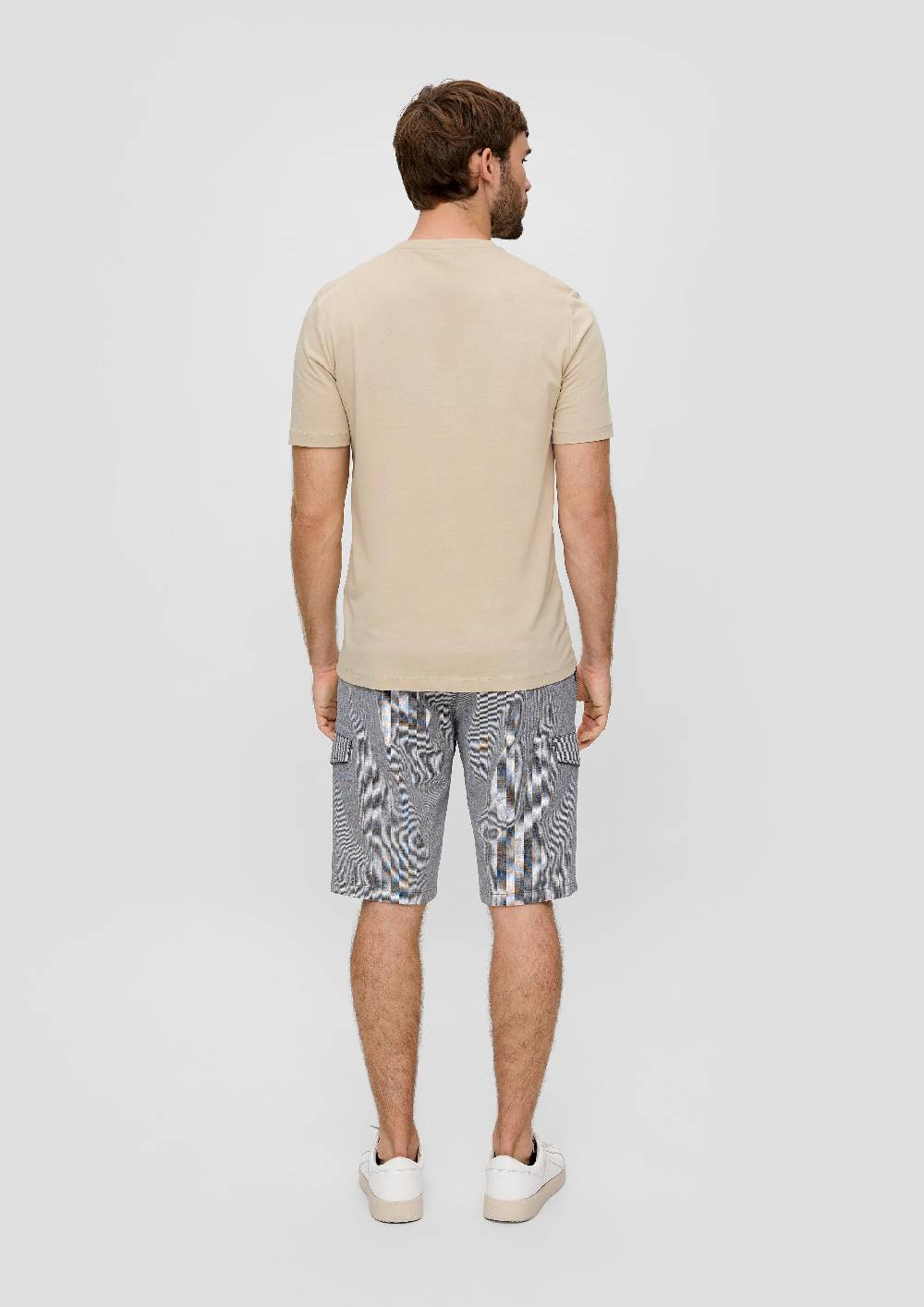 S.Oliver T-Shirt Aus Baumwolle Mit Label-Print