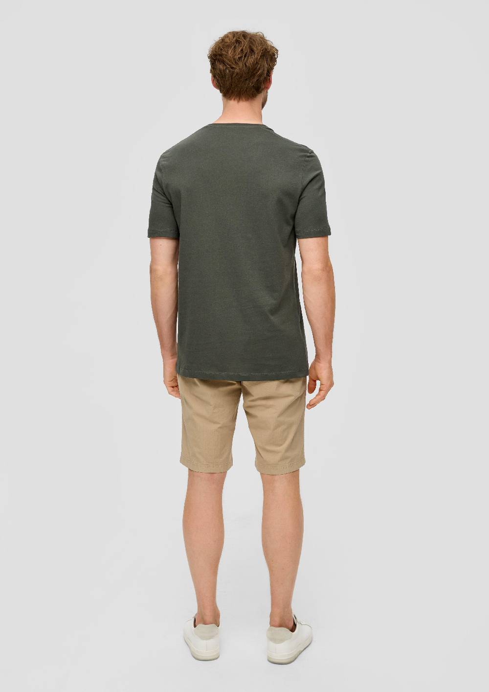 S.Oliver T-Shirt Aus Baumwolle Mit Label-Print