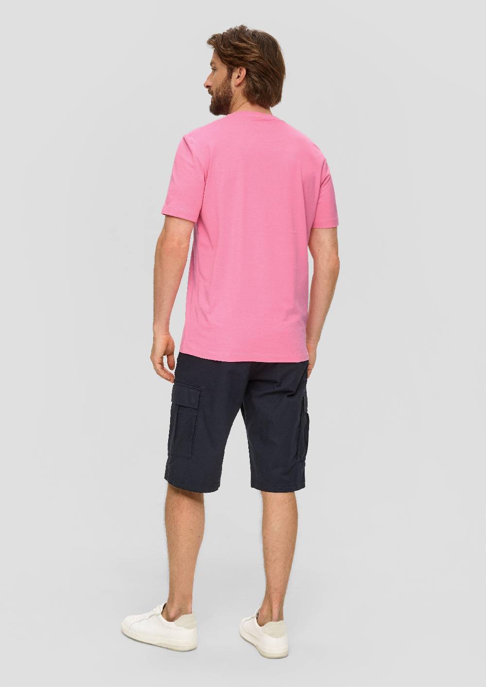 S.Oliver T-Shirt Aus Baumwolle Mit Label-Print