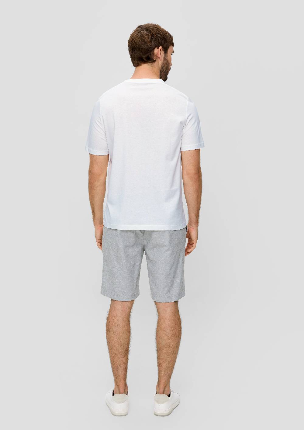 S.Oliver T-Shirt Aus Baumwolle Mit Label-Print