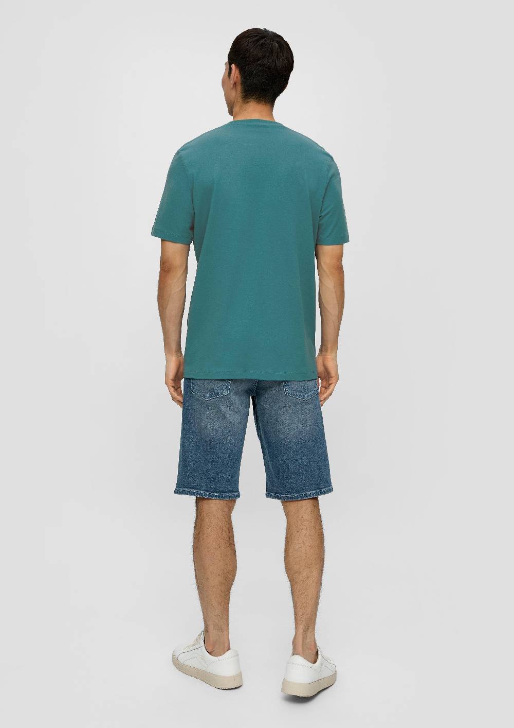 S.Oliver T-Shirt Aus Baumwolle Mit Label-Print