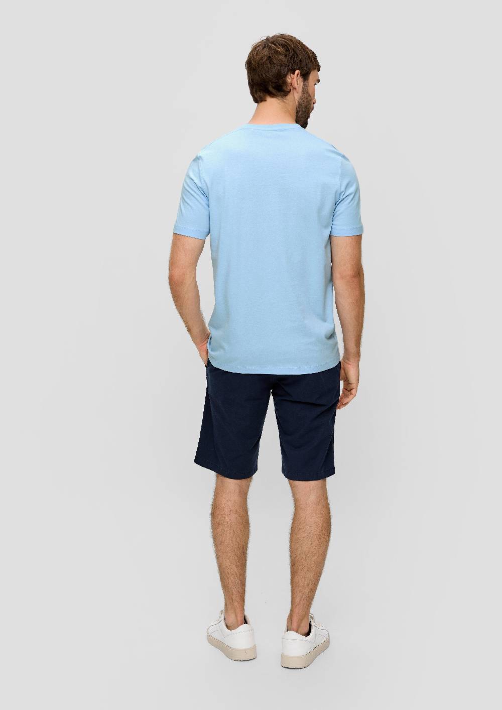 S.Oliver T-Shirt Aus Baumwolle Mit Label-Print