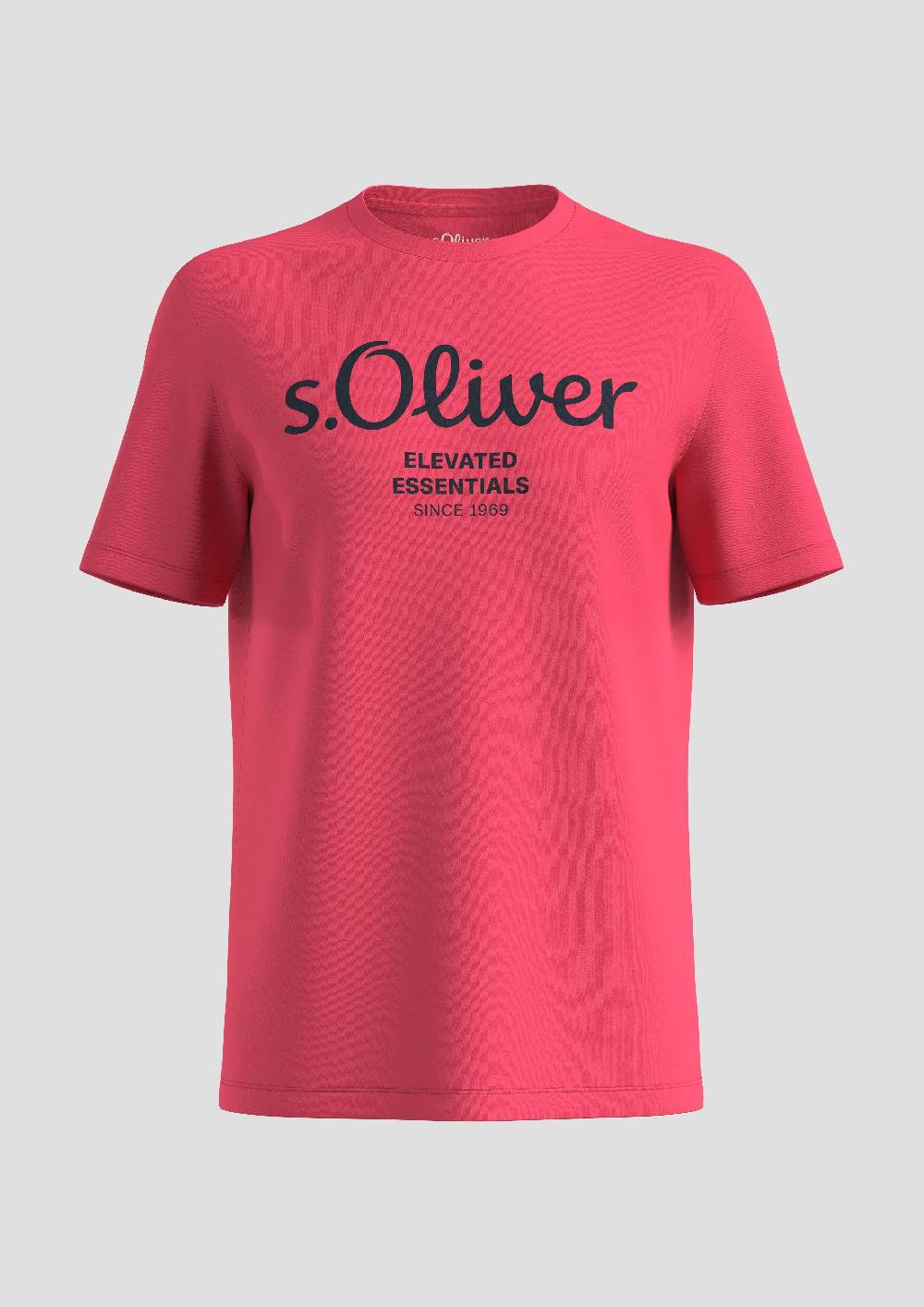 S.Oliver T-Shirt Aus Baumwolle Mit Label-Print
