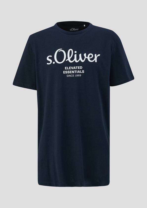 s.Oliver T-Shirt aus Baumwolle mit Logo-Print