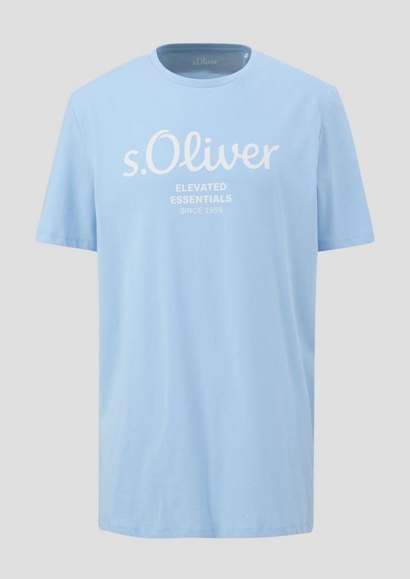 s.Oliver T-Shirt aus Baumwolle mit Logo-Print