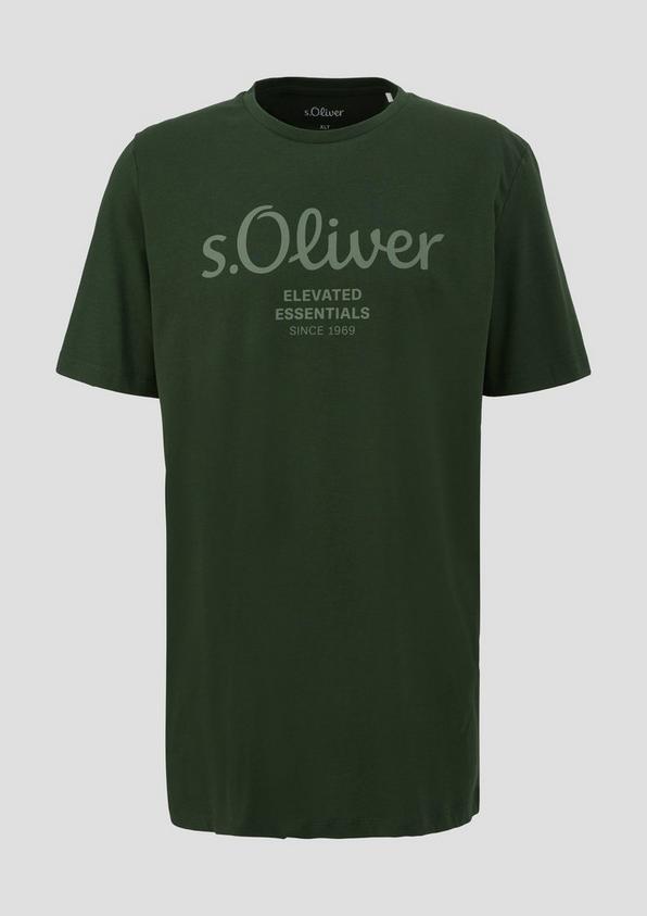 s.Oliver T-Shirt aus Baumwolle mit Logo-Print