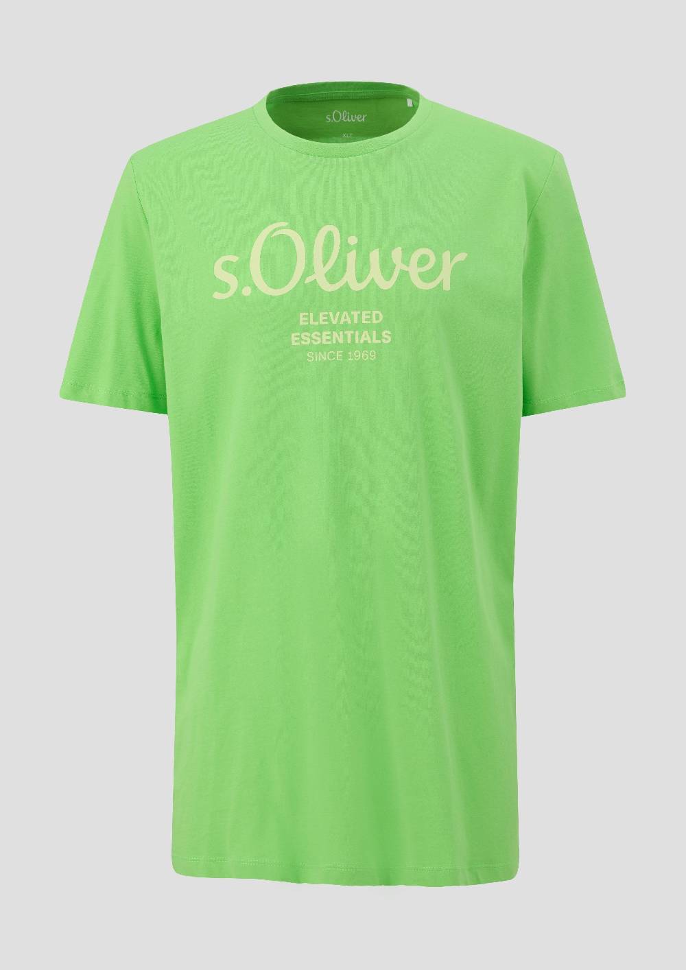 S.Oliver T-Shirt Aus Baumwolle Mit Logo-Print