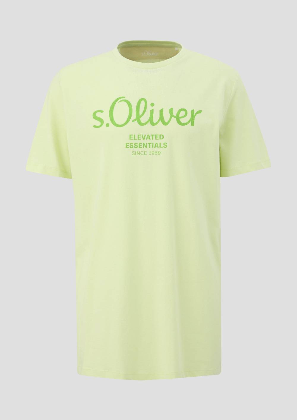 S.Oliver T-Shirt Aus Baumwolle Mit Logo-Print
