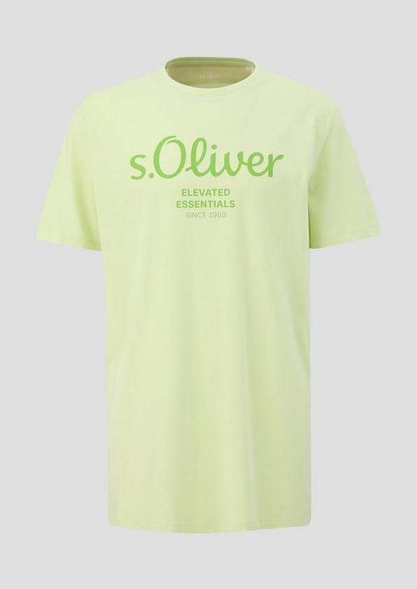 s.Oliver T-Shirt aus Baumwolle mit Logo-Print