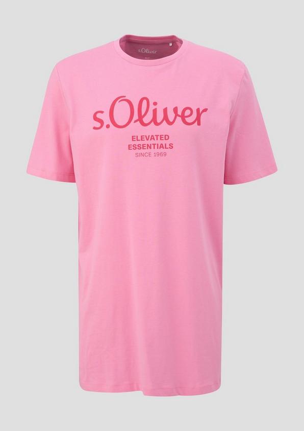 s.Oliver T-Shirt aus Baumwolle mit Logo-Print