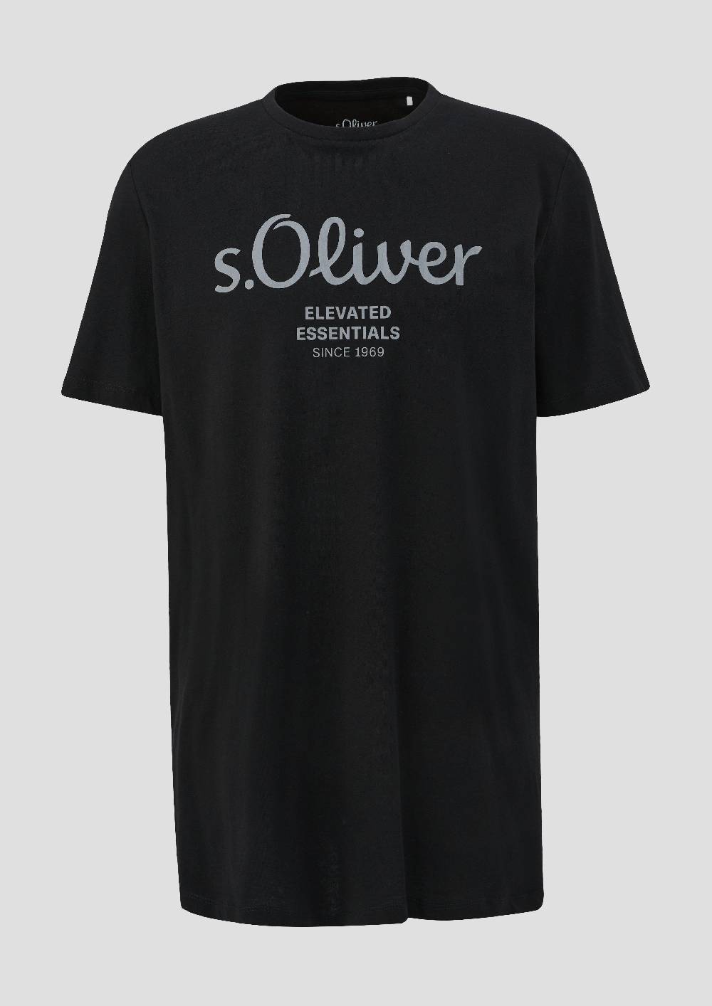 S.Oliver T-Shirt Aus Baumwolle Mit Logo-Print