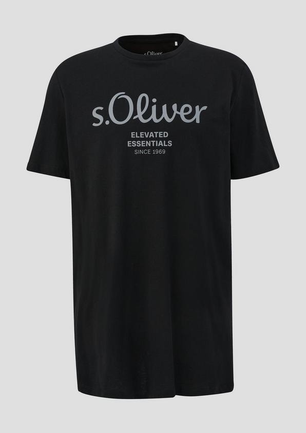 s.Oliver T-Shirt aus Baumwolle mit Logo-Print