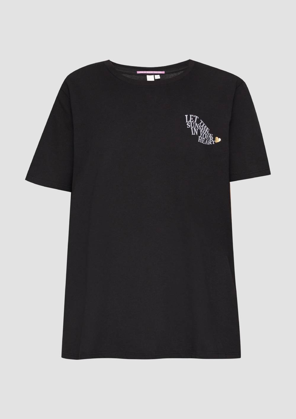 S.Oliver T-Shirt Aus Baumwolle Mit Print-Detail