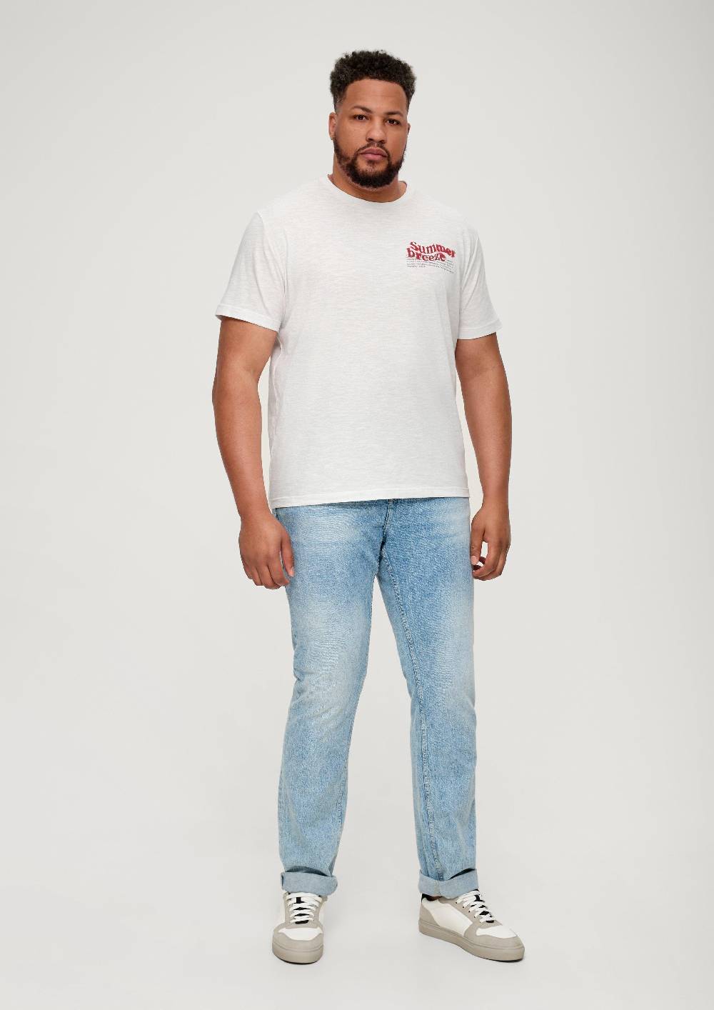 S.Oliver T-Shirt Aus Baumwollmix