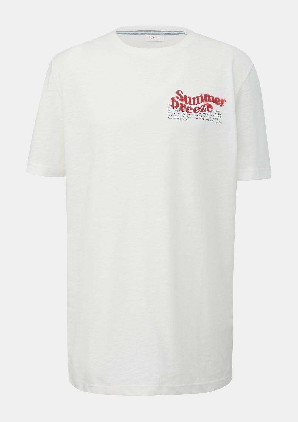 S.Oliver T-Shirt Aus Baumwollmix