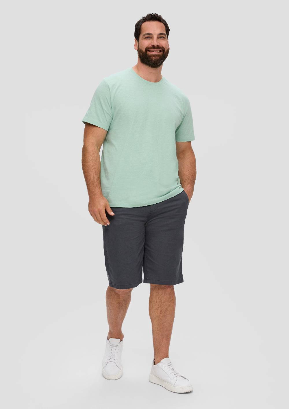 S.Oliver T-Shirt Aus Baumwollmix