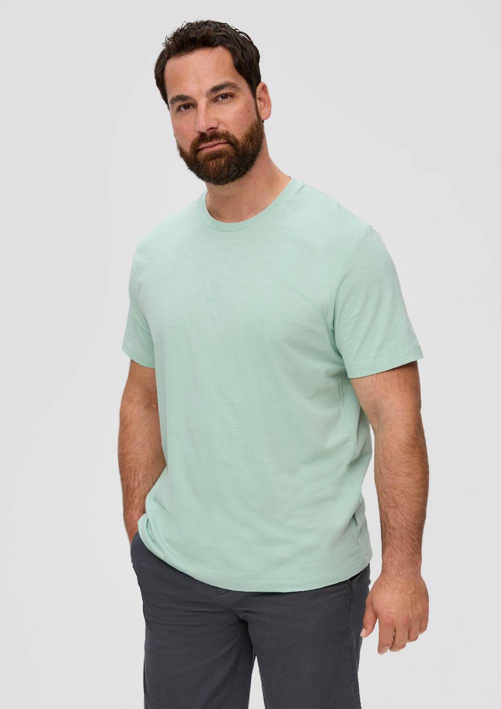 S.Oliver T-Shirt Aus Baumwollmix