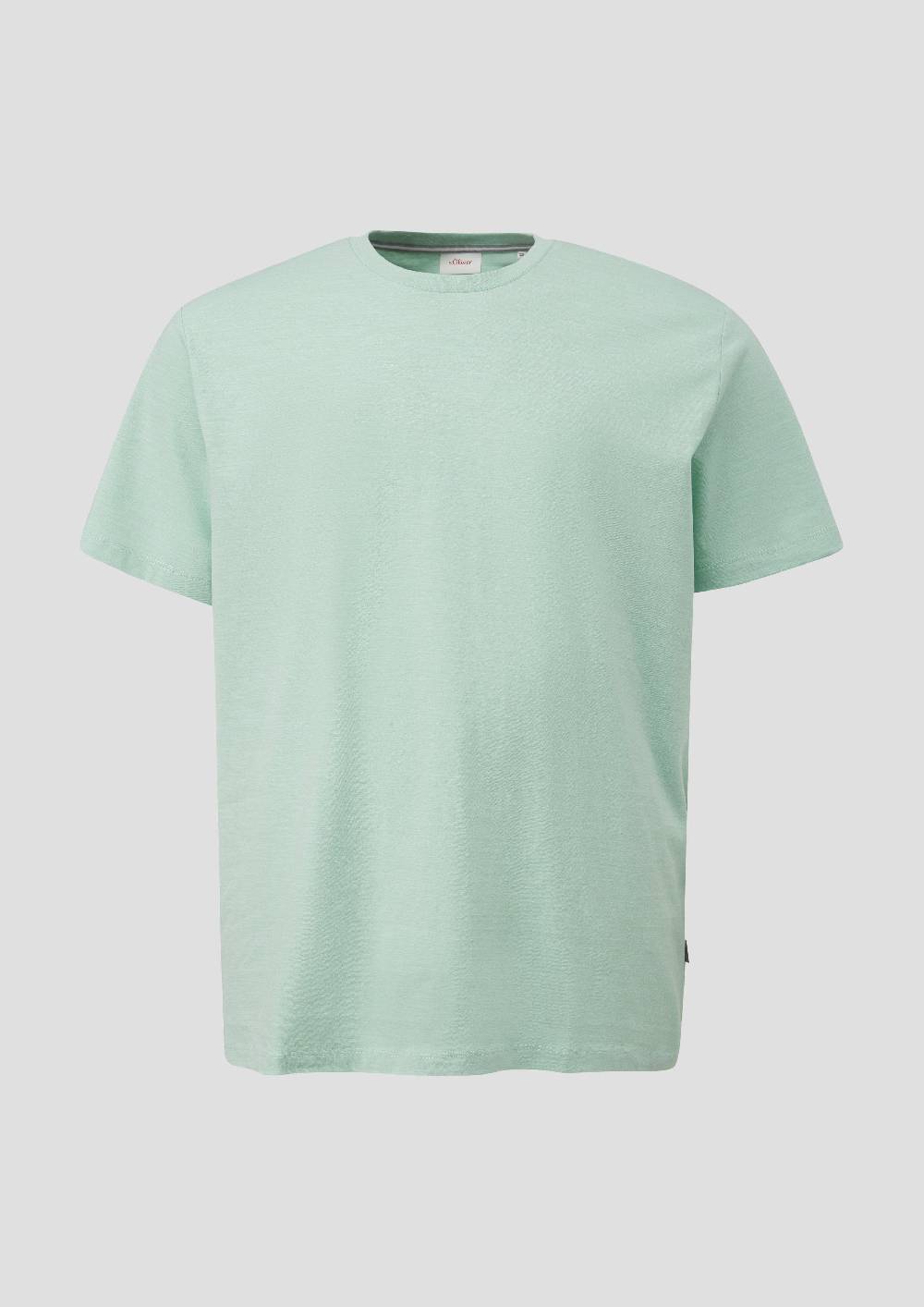 S.Oliver T-Shirt Aus Baumwollmix