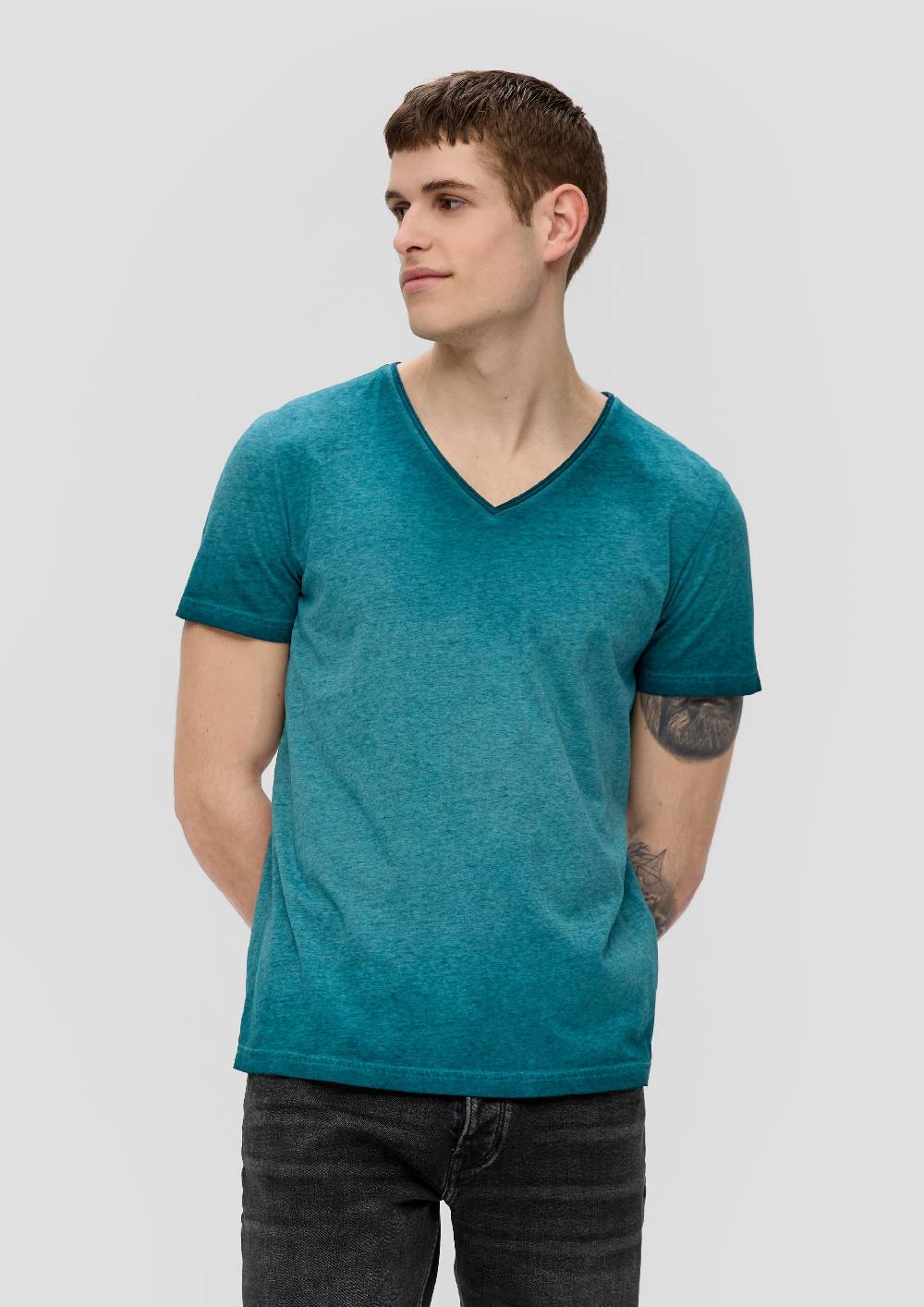 S.Oliver T-Shirt Aus Baumwollmix