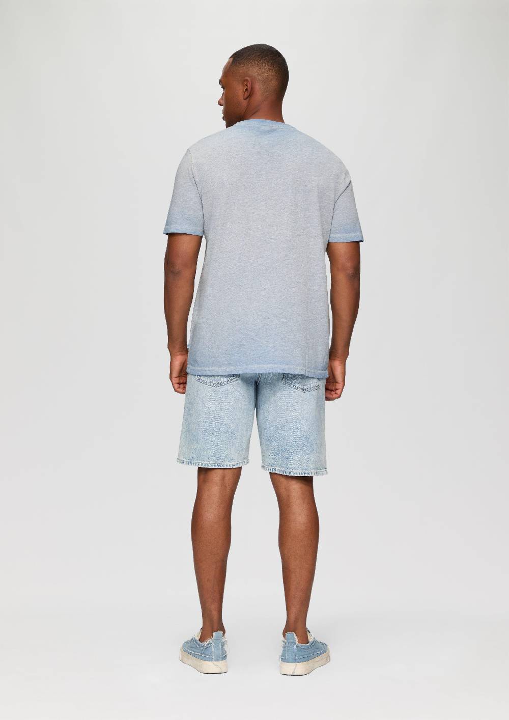 S.Oliver T-Shirt Aus Baumwollmix Mit Wascheffekt