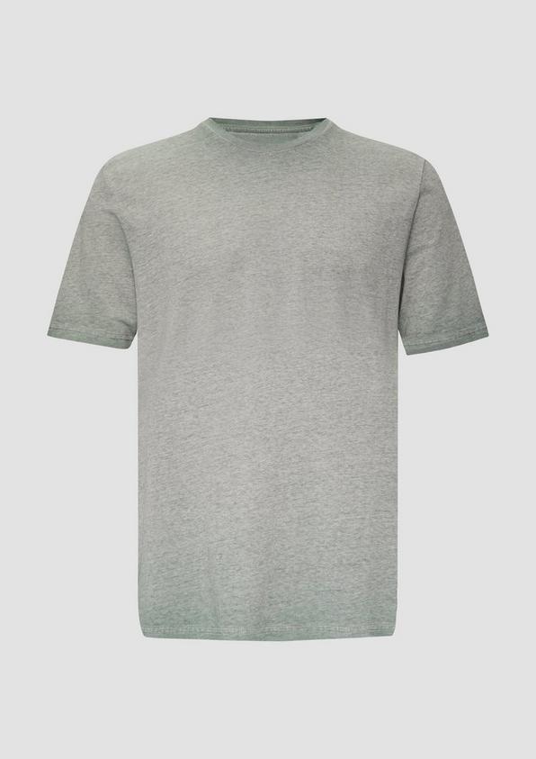 s.Oliver T-Shirt aus Baumwollmix mit Wascheffekt