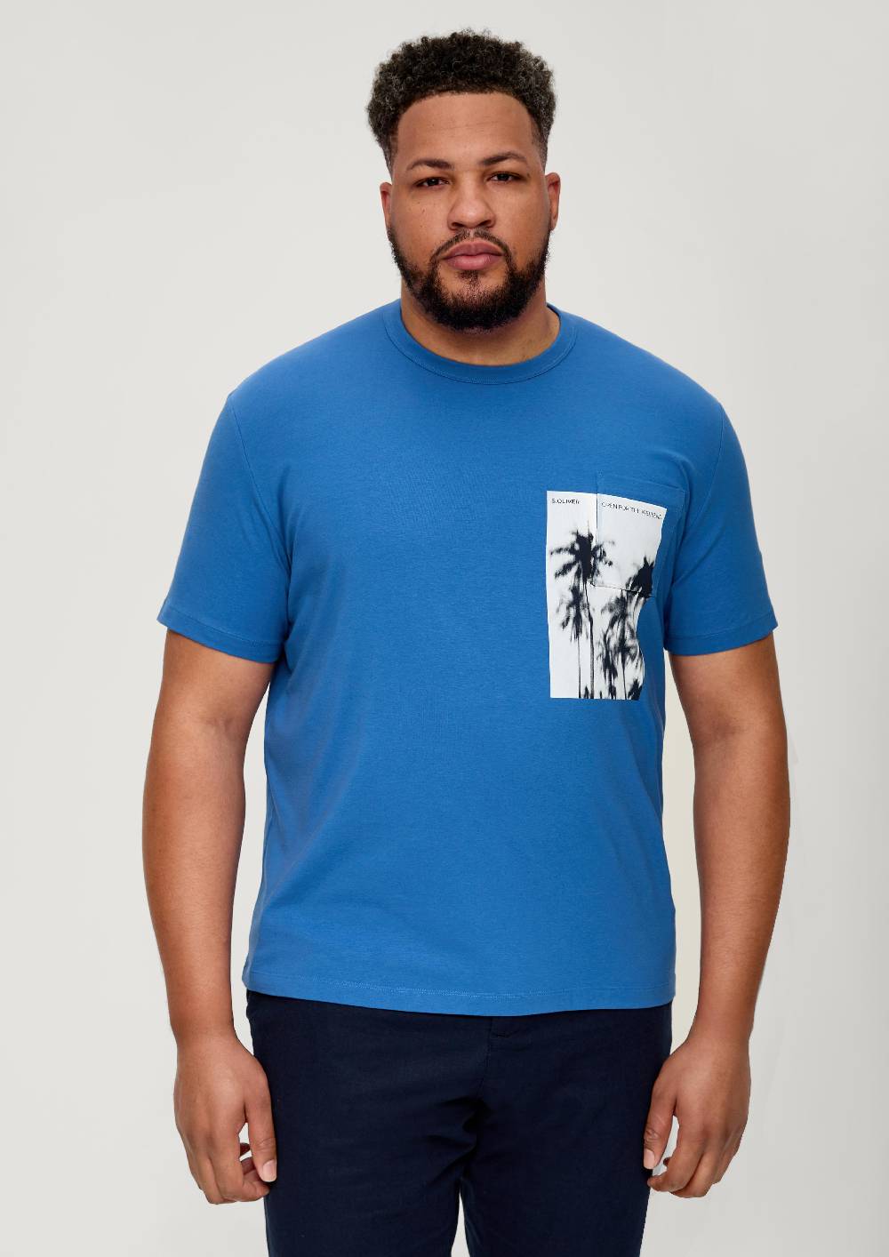 S.Oliver T-Shirt Aus Baumwollstretch