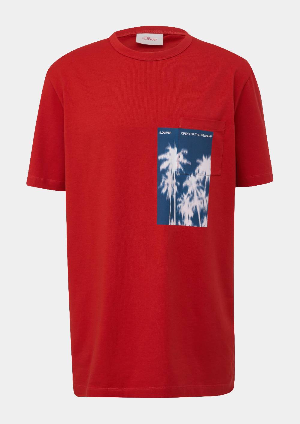 S.Oliver T-Shirt Aus Baumwollstretch